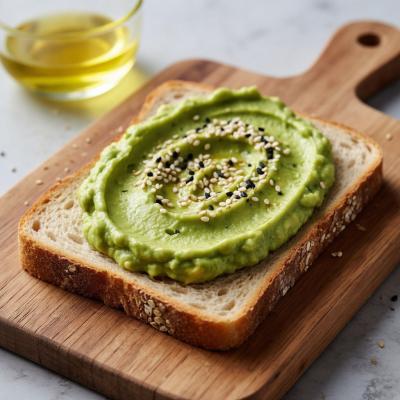 Паста из авокадо и тофу - кремовый веганский спред Рецепт полезного завтрака за 15 минут