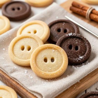 Печенье Пуговки: рецепт забавного печенья