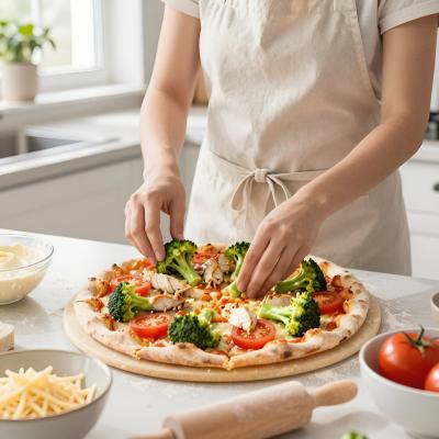 Пицца с курицей и брокколи: быстрый рецепт