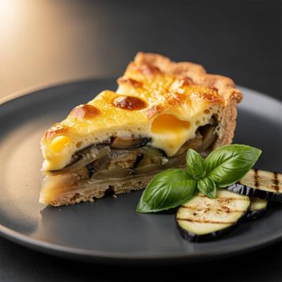 Пирог с баклажанами: сытный рецепт на песочном тесте