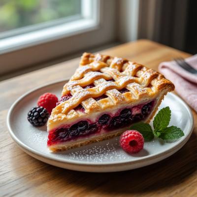 Пирог Шерри с ягодами - домашний рецепт