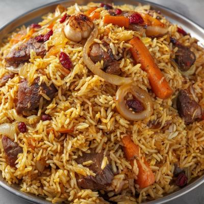 Плов «Как у бабушки» в мультиварке - настоящий узбекский рецепт с бараниной, зирой и головками чеснока