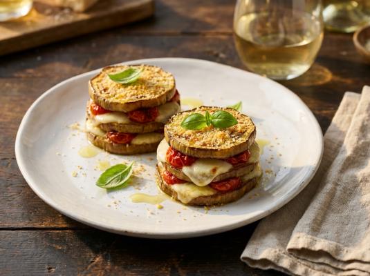 Порционная закуска из баклажанов