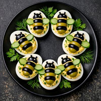 Праздничная закуска Пчёлки