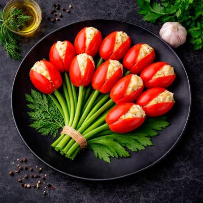 Праздничная Закуска Тюльпаны