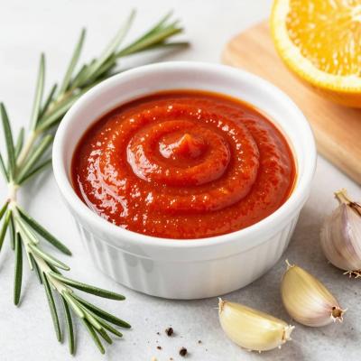 Пряный соус из консервированных помидоров - рецепт