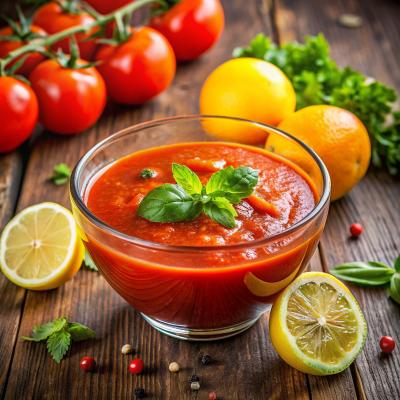 Пряный соус из консервированных помидоров: вкус Средиземноморья