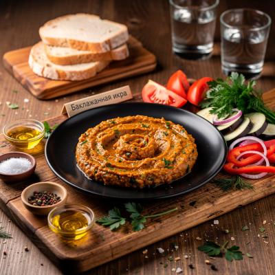 Рецепт Баклажанной икры — простой и вкусный рецепт, идеальный для повседневного меню