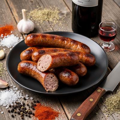 Рецепт Чешских колбасок к пиву — традиционная чешская закуска, согревающая душу и тело