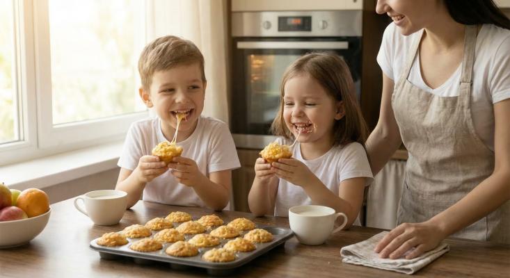 Рецепт Маффинов из сырного теста — вкусная закуска к чаю или на перекус