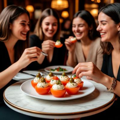 Рецепт Яичной закуски мимоза — эффектное и вкусное блюдо для праздничного стола