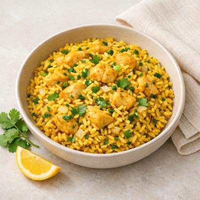 Рис с курицей и карри: ароматный рецепт