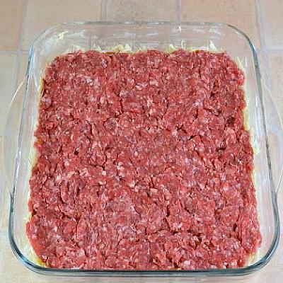 Рисовая запеканка с мясом