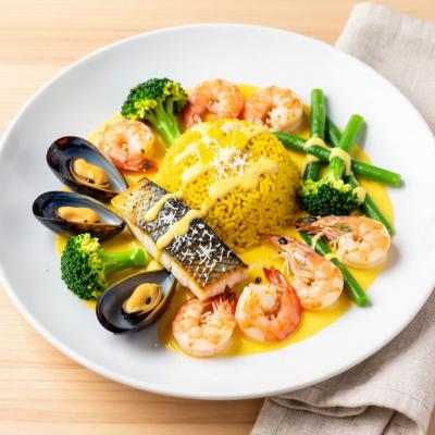 Рыбное ассорти с рисом Мечта самурая - пошаговый рецепт с фото