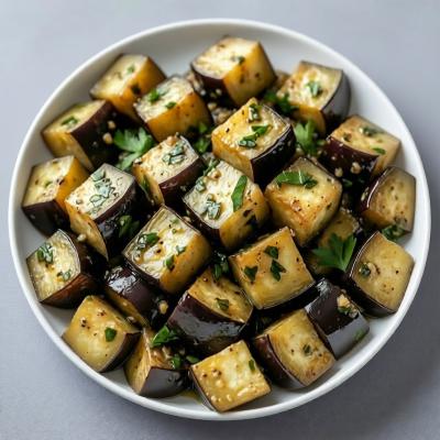 Салат из баклажан: пошаговый рецепт с фото - запеченные баклажаны с чесноком и травами