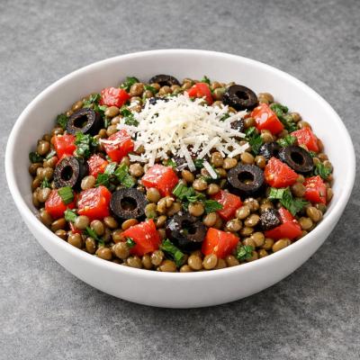 Салат из чечевицы: пошаговый рецепт с фото - сытный и полезный