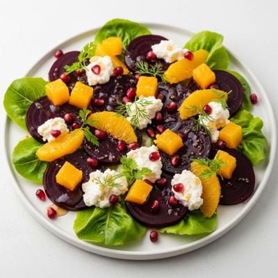 Салат из свеклы и апельсинов: пошаговый рецепт с фото - изысканное сочетание