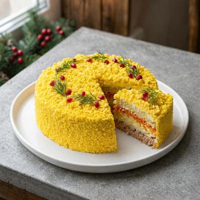 Салат Мимоза: классический пошаговый рецепт с фото