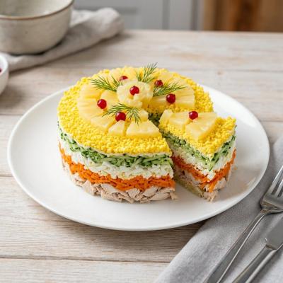 Салат Нежное облако: пошаговый рецепт с фото - слоеный салат с курицей