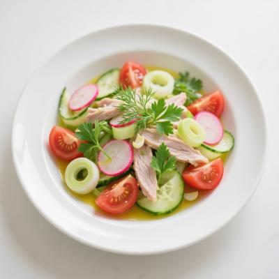 Салат Романтика: пошаговый рецепт с фото - легкий салат с мясом и овощами