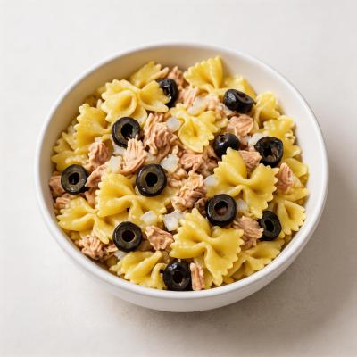Салат с бантиками: пошаговый рецепт с фото - макаронный салат с тунцом