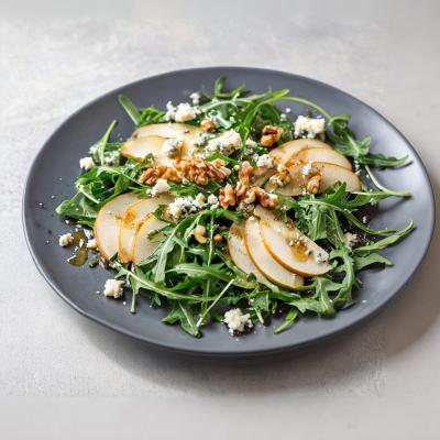 Салат с грушей и сыром дор блю: рецепт