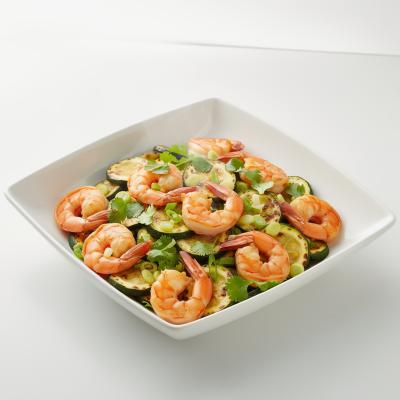 Салат с креветками и цуккини: пошаговый рецепт с фото - теплый салат