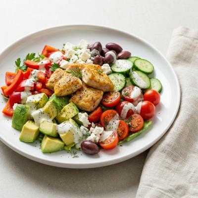 Салат с курицей и авокадо: свежий рецепт