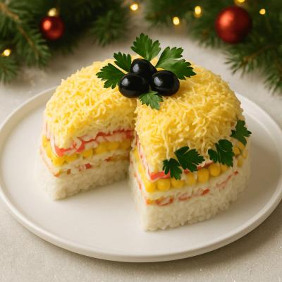 Салат-торт: пошаговый рецепт с фото - классический рецепт