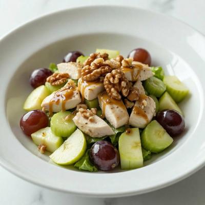 Салат Уолдорф: классический пошаговый рецепт с фото