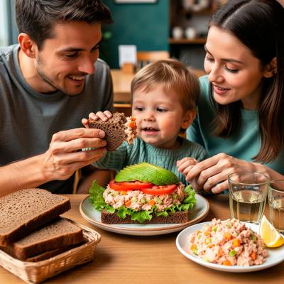 Сэндвич с горбушей и авокадо на ржаном хлебе: Вкусный рецепт правильного питания