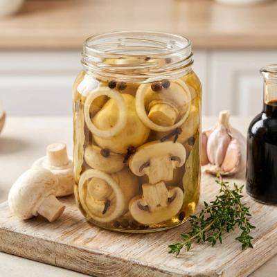 Шампиньоны маринованные - быстрая закуска