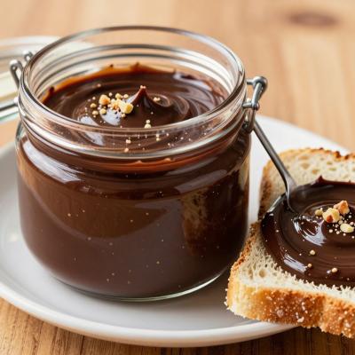 Шоколадная паста Нутелла домашнего приготовления - натуральный крем - пошаговый рецепт