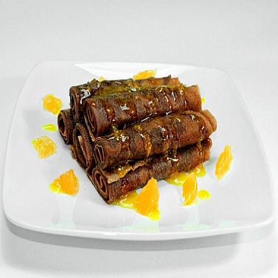 Шоколадные блинчики