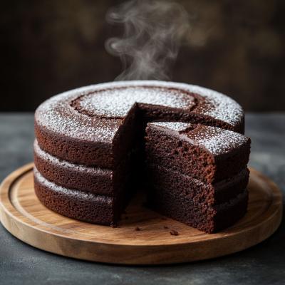 Шоколадный кекс в мультиварке за 5 минут - быстрый рецепт с какао и горячей водой, влажный и пышный