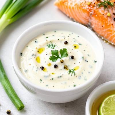 Сливочный соус к рыбе с медом и горчицей