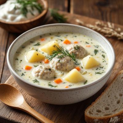 Сливочный суп с фрикадельками: легкий рецепт для всей семьи