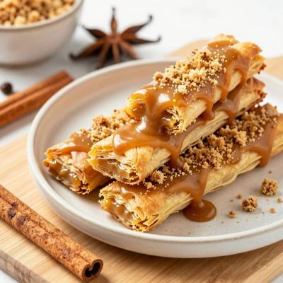 Слоеное печенье Пальчики: рецепт за 20 минут