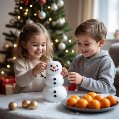 Снеговик из творожной массы: рецепт сладкой новогодней закуски