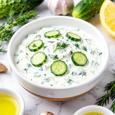 Соус Дзадзыки-Цацики - греческий рецепт