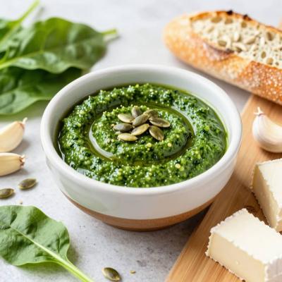 Соус Песто из щавеля - необычный рецепт