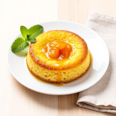 Суфле из манки - нежный десерт с курагой - пошаговый рецепт