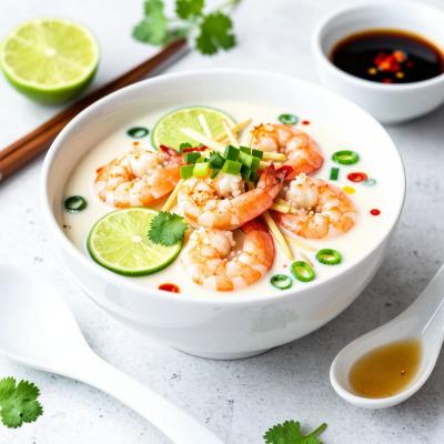 Суп с креветками в кокосовом молоке: экзотический рецепт с имбирем и лаймом