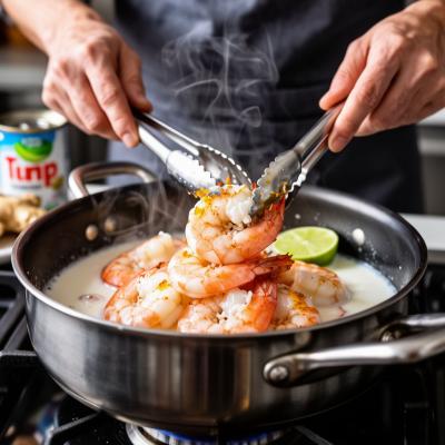 Суп с креветками в кокосовом молоке: экзотический рецепт с имбирем и лаймом