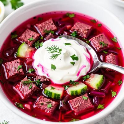 Свекольник холодный - пошаговый рецепт с фото