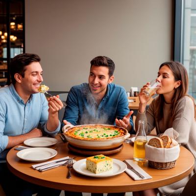 Сырная запеканка с луком: Рецепт ленивого пирога-закуски