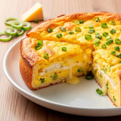 Сырная запеканка с луком: Рецепт ленивого пирога-закуски