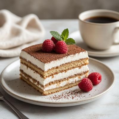 Тирамису - домашний десерт с кофе и сливками