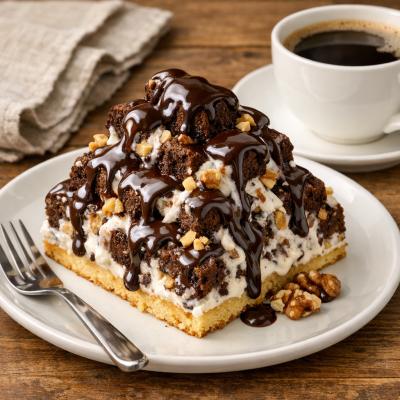 Торт Графские развалины - классический рецепт со сметанным кремом