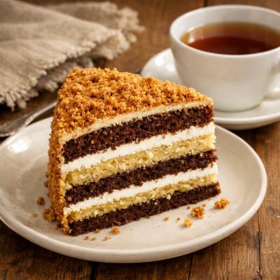 Торт Сметанник - классический рецепт со сметанным кремом